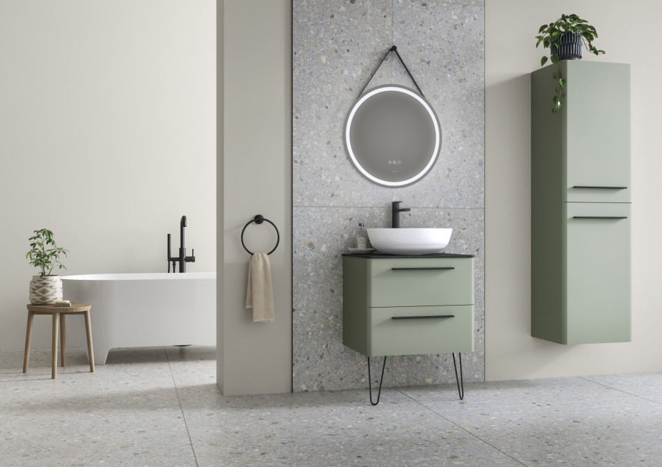 Isla Fern Green Bathroom
