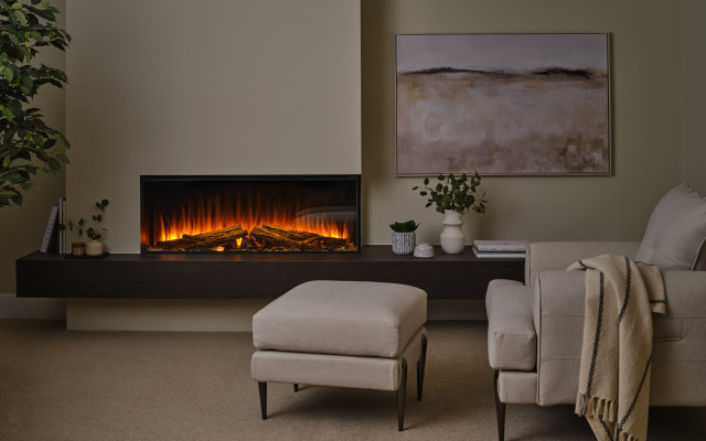 NF1200 Deluxe Edition Fire Feature in Lifestyle Setting