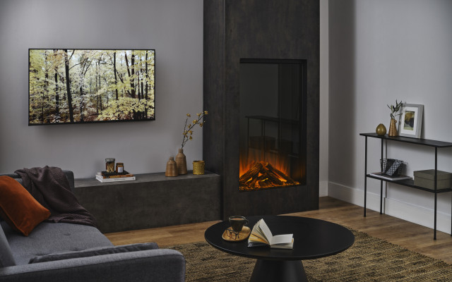 Knightwood Roomset Angled: A Modern Living Space